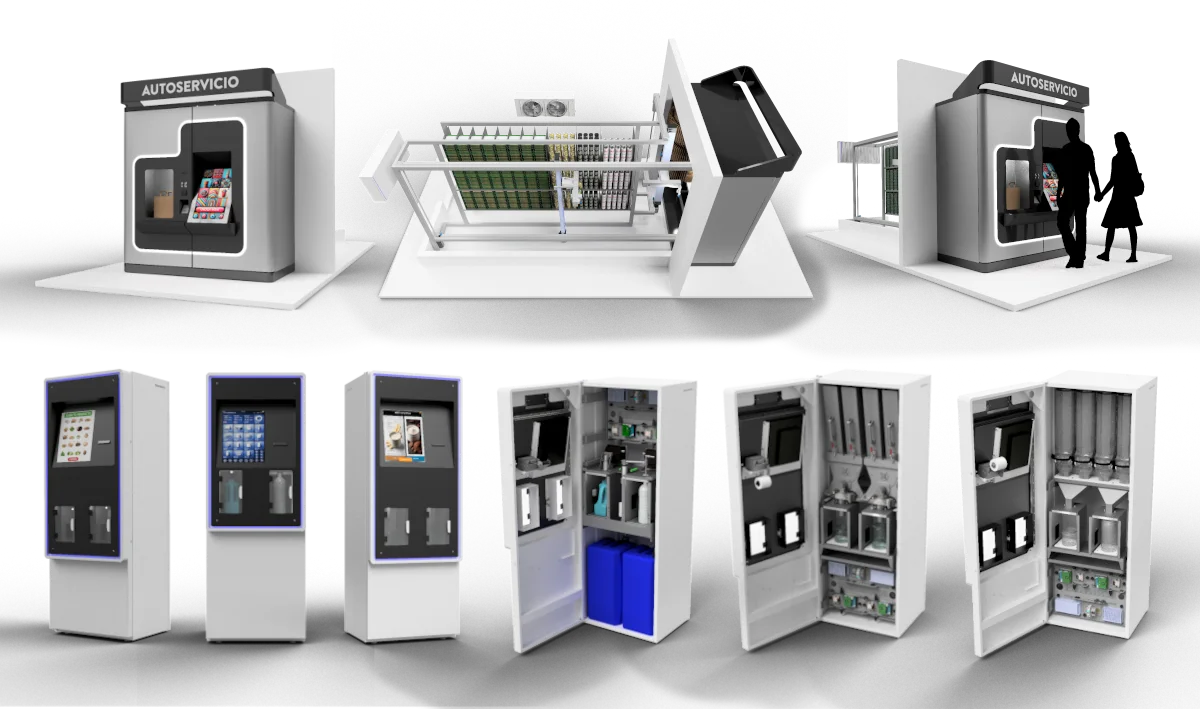 Dispensadores automáticos desarrollados por C3D