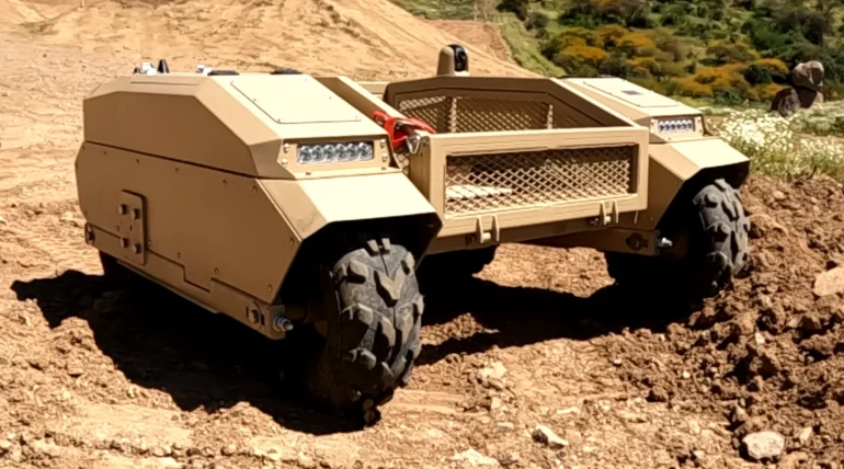 UGV eléctrico modular desarrollado por C3D